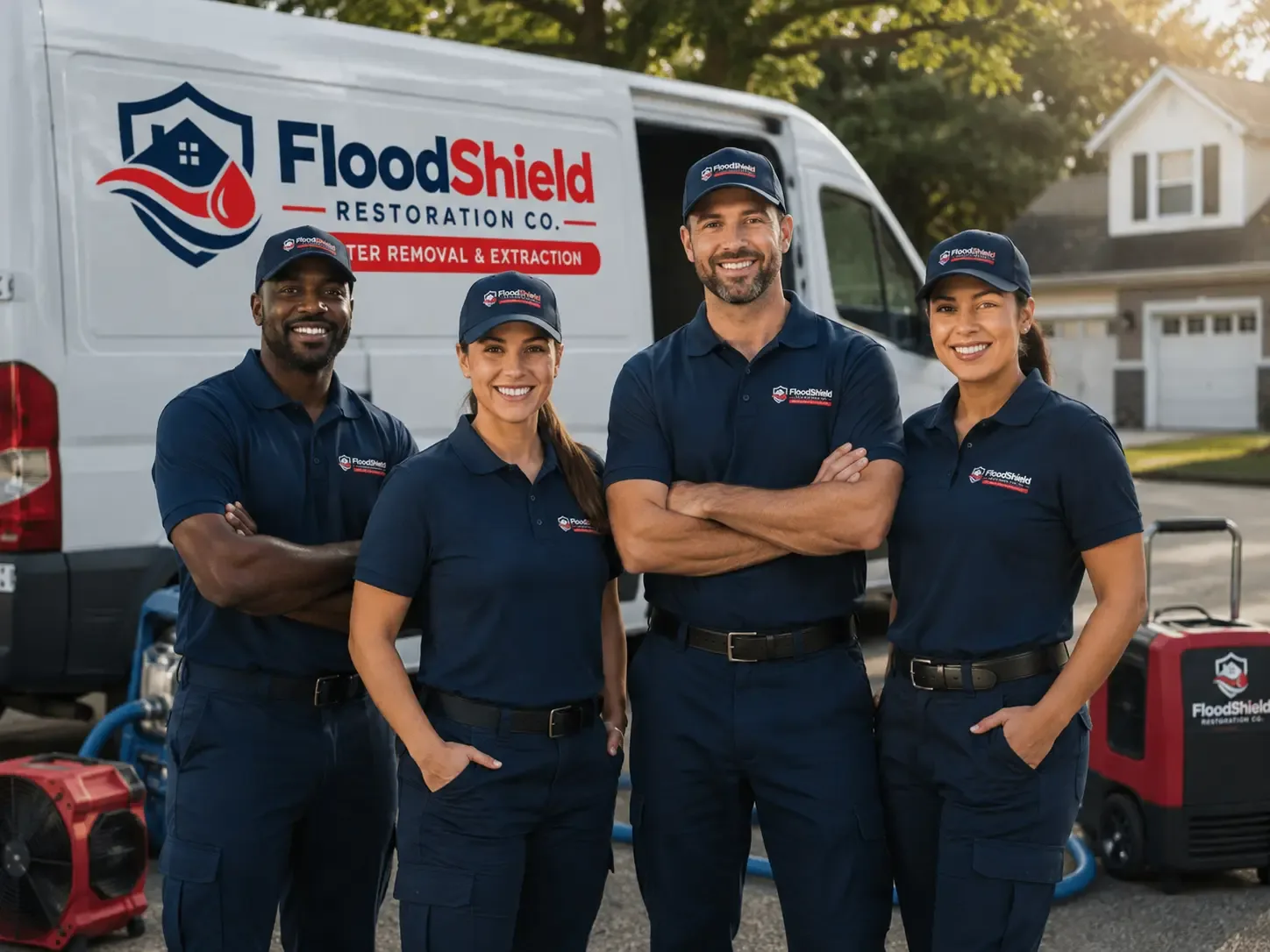 Flood Damage Restoration company in Rosburg, WA